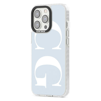 Personalised White & Blue Green Letters