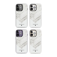 Personalised White Marble