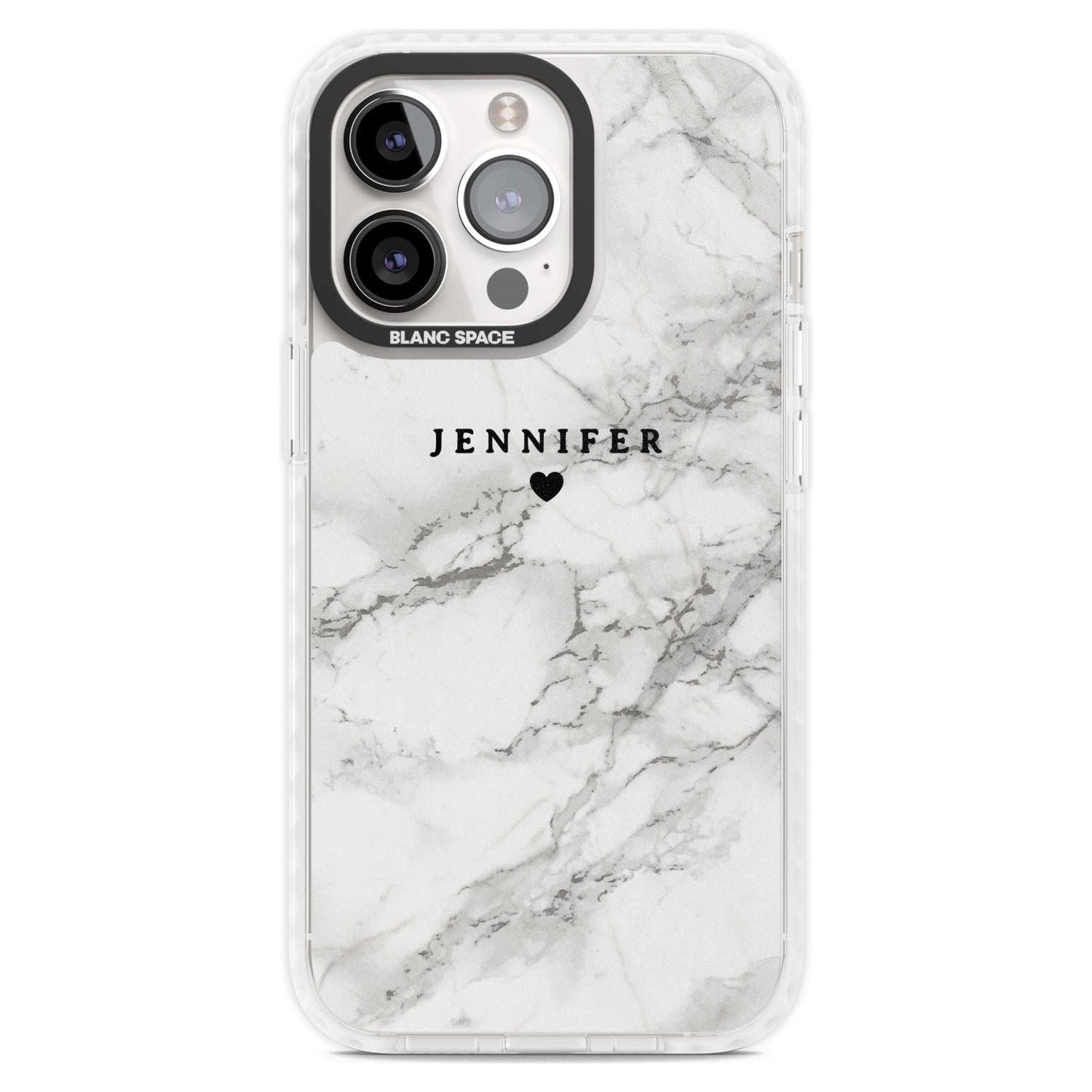 Personalised Classic Grey Marble