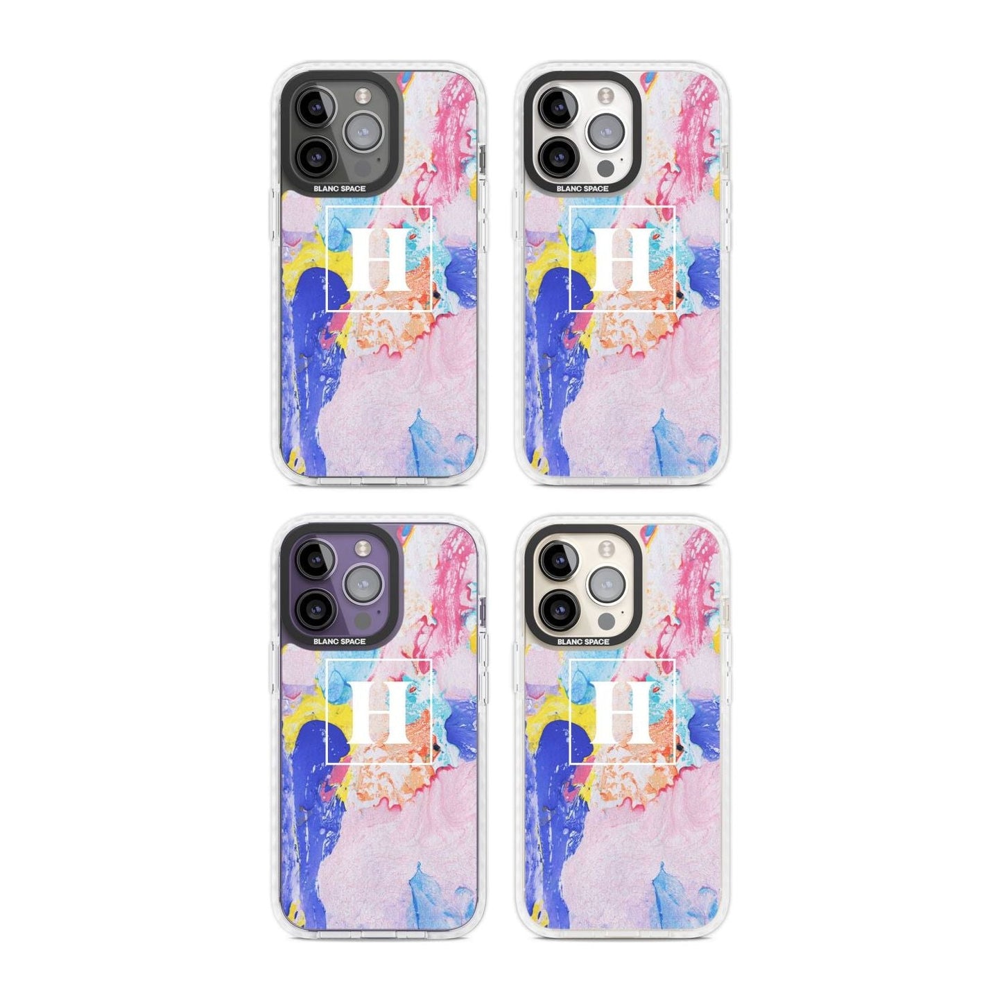 Mélange de marbre pastel personnalisé