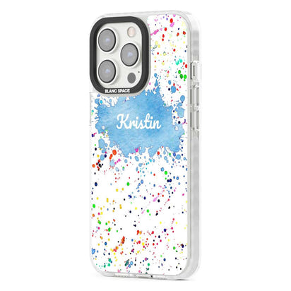 Personalised Rainbow Splatter Name