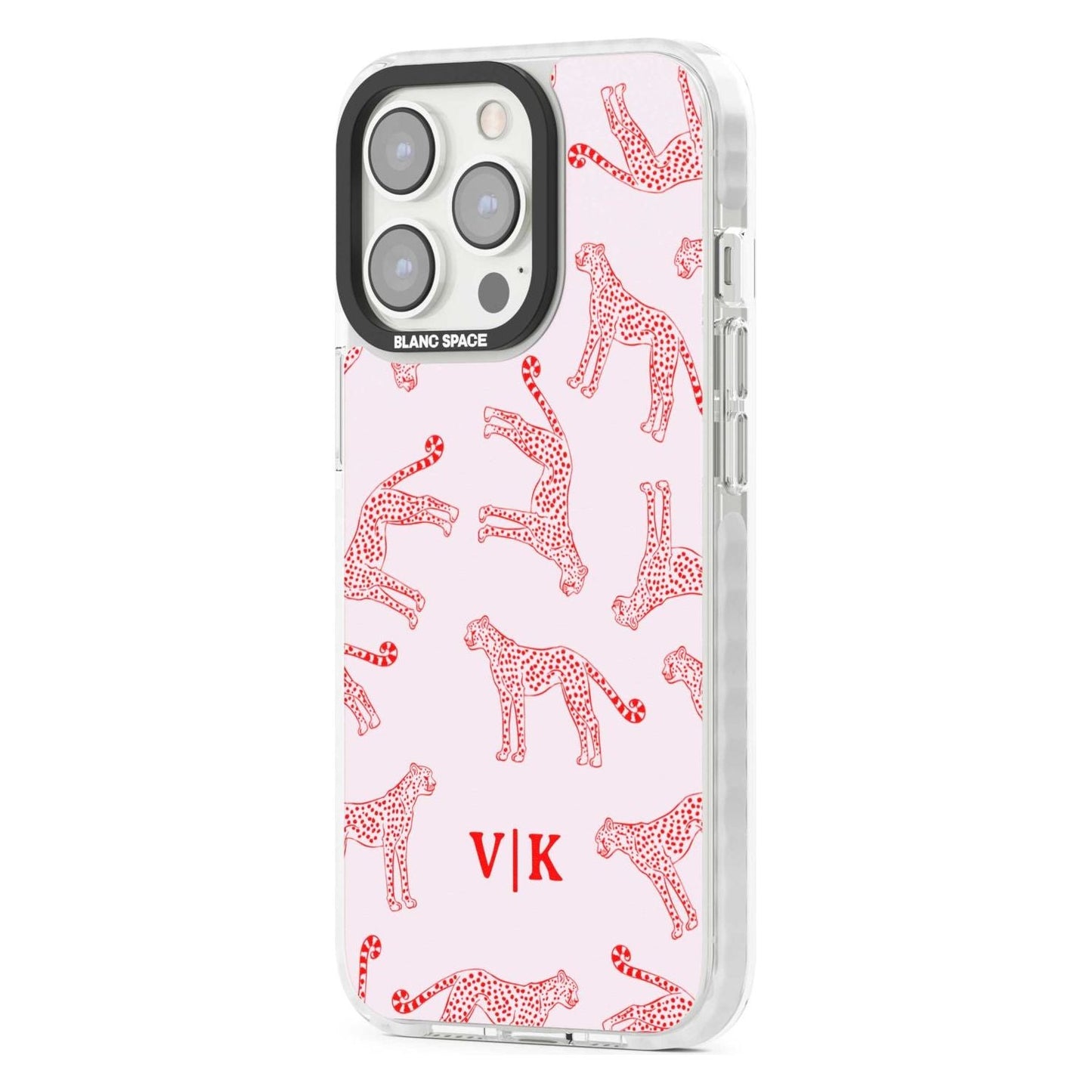 Guépard rouge et rose personnalisé