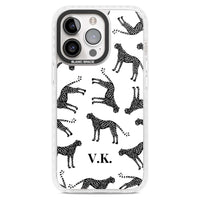 Personalised Black & White Cheetah Pattern