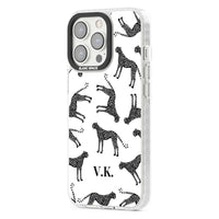 Personalised Black & White Cheetah Pattern