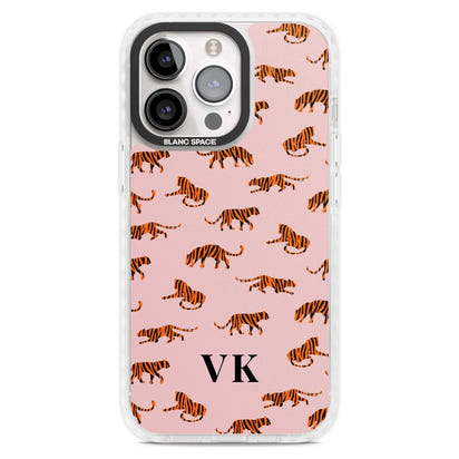 Personalised Pink Safari Tiger Pattern