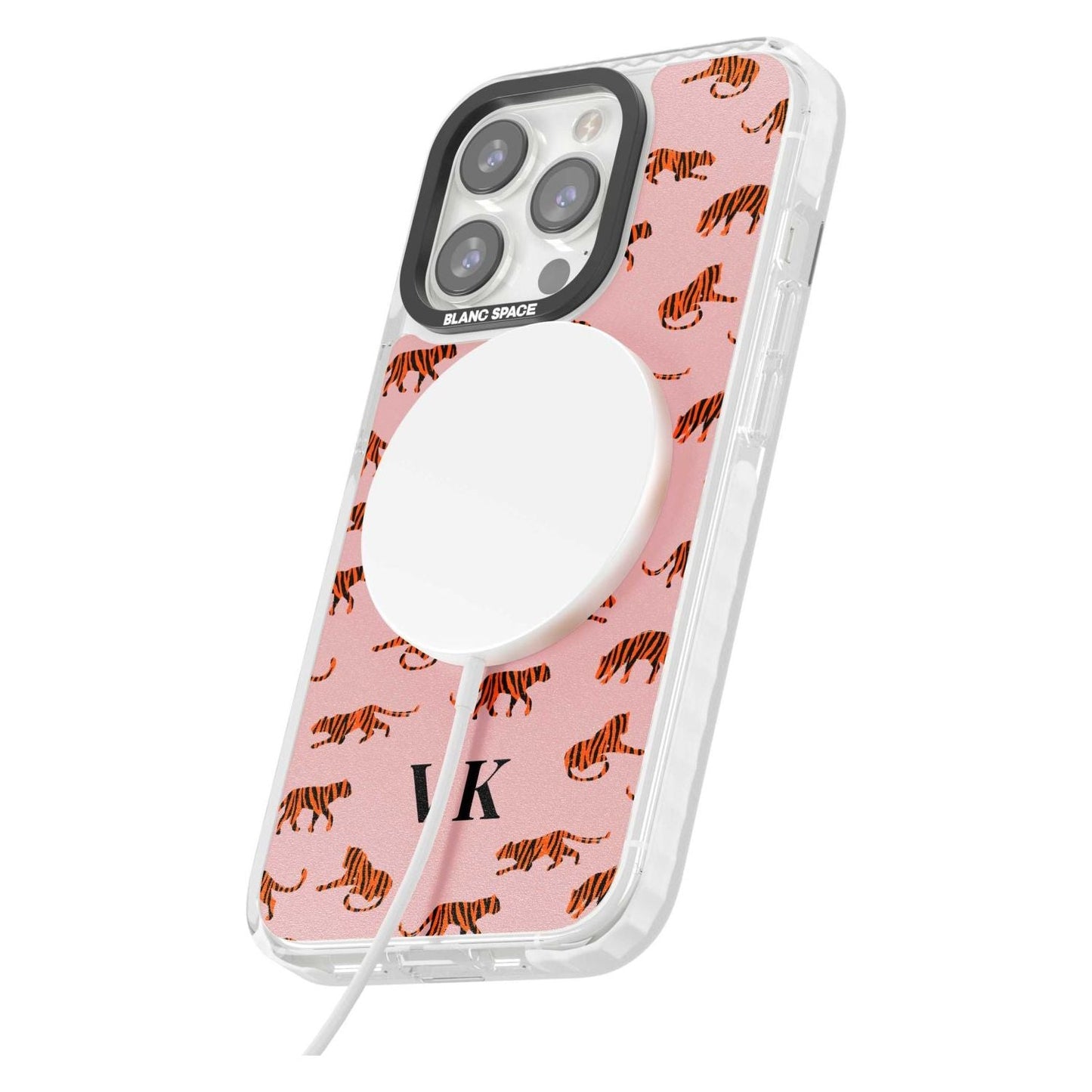 Personalised Pink Safari Tiger Pattern