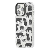 Personalised Tiger Silhouettes