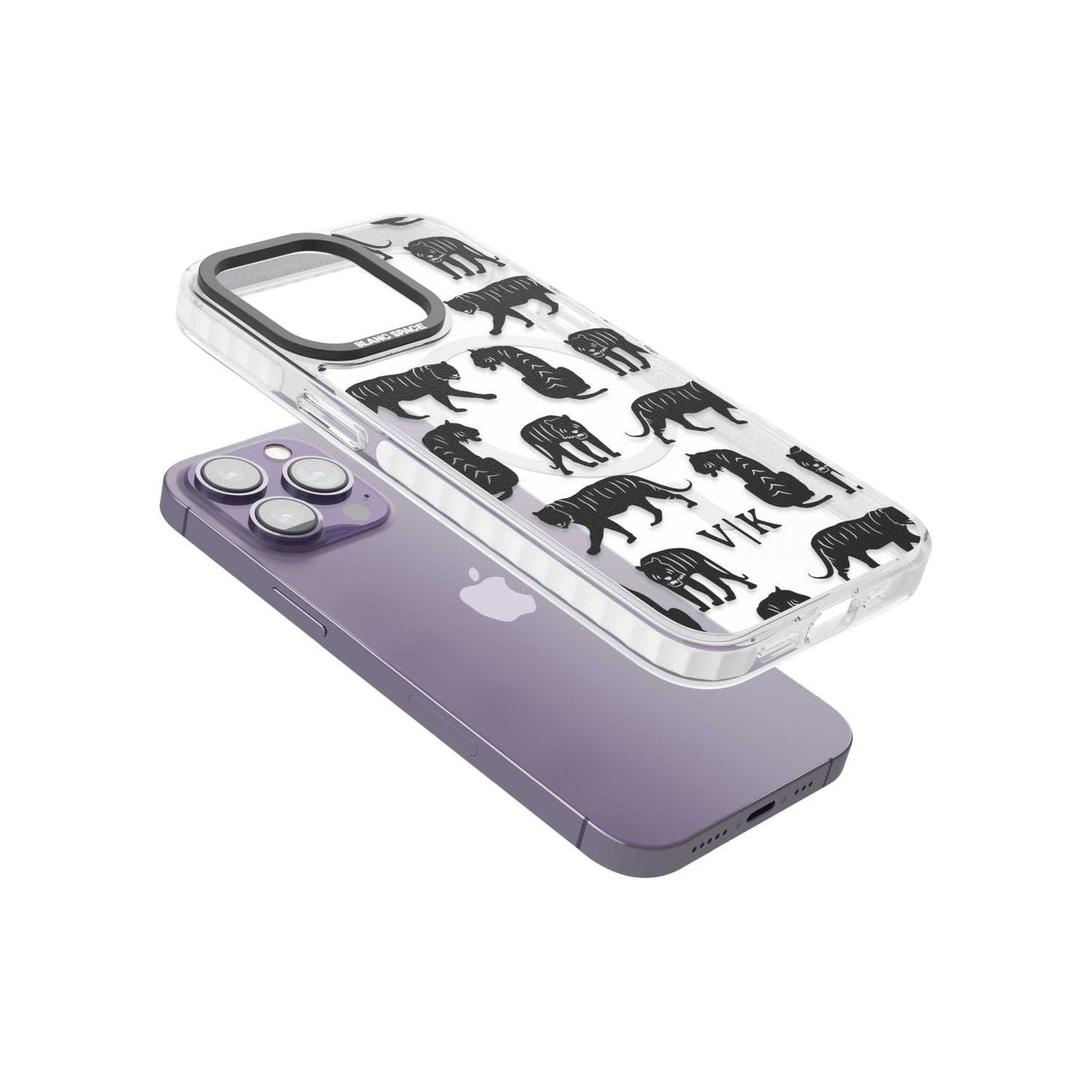 Personalised Tiger Silhouettes