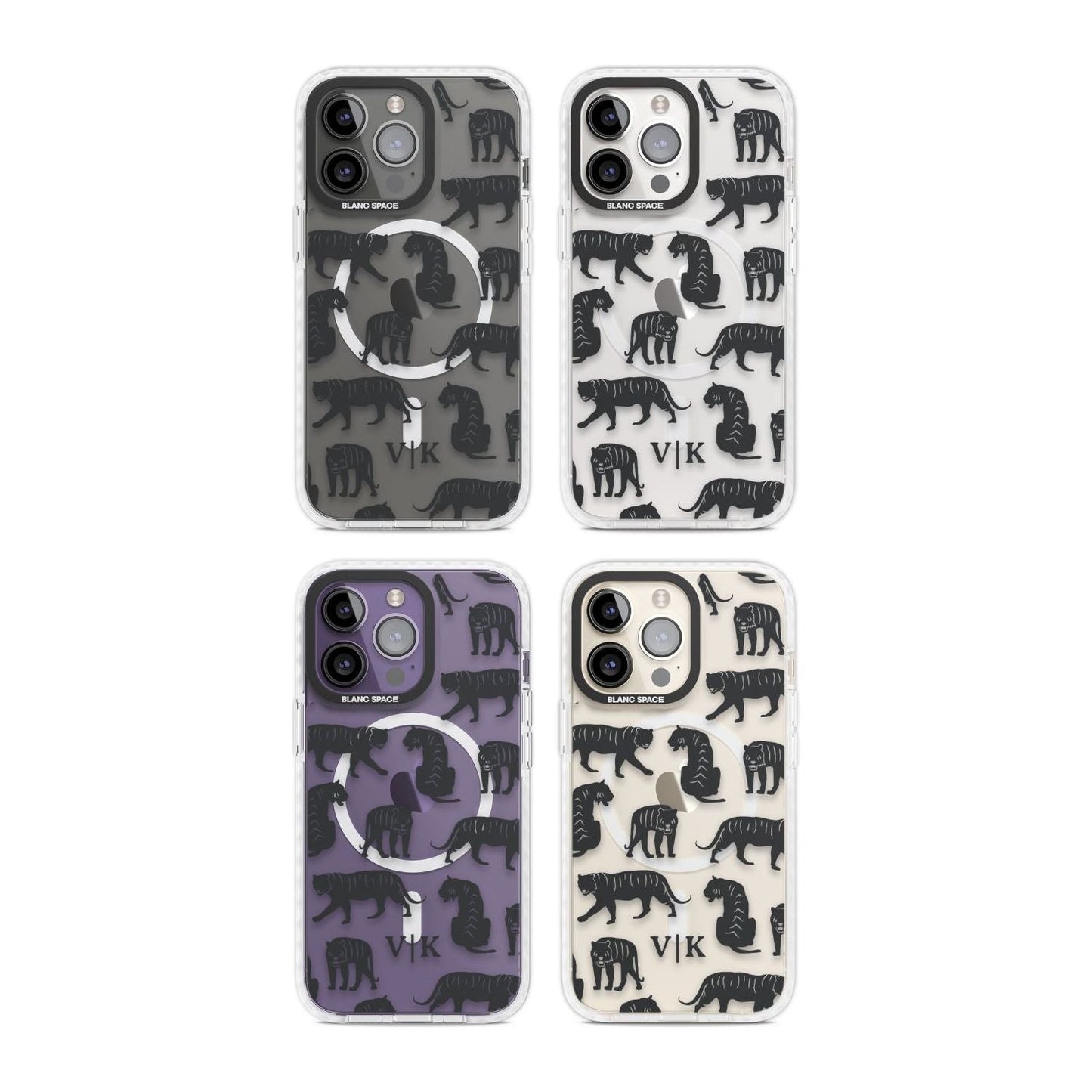 Personalised Tiger Silhouettes