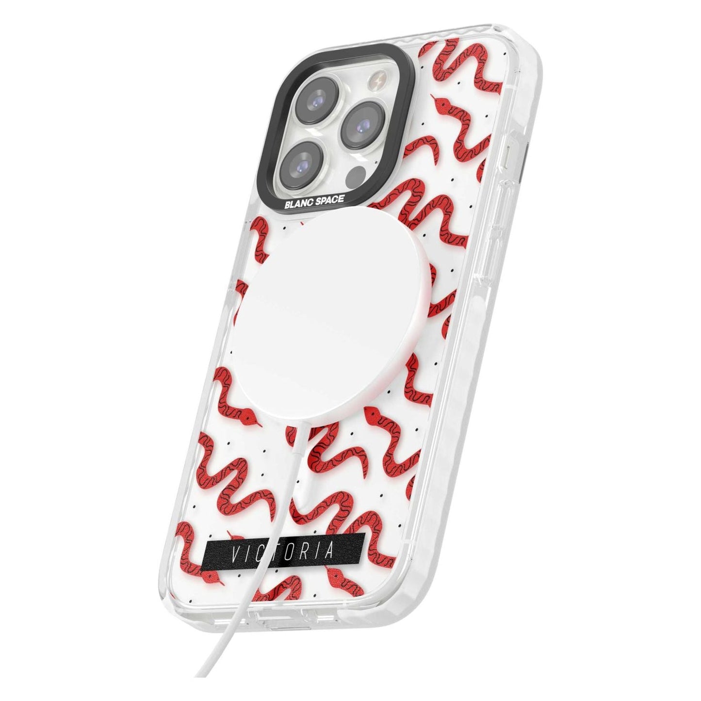 Personalised Red Snake Pattern