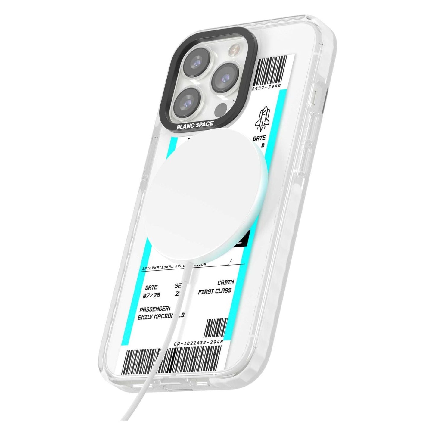 Personalised Space Travel Ticket