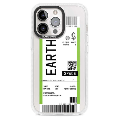 Personalised Earth Travel Ticket