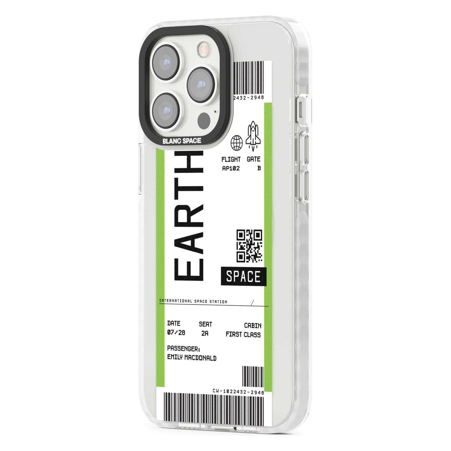 Personalised Earth Travel Ticket