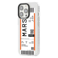 Personalised Mars Travel Ticket
