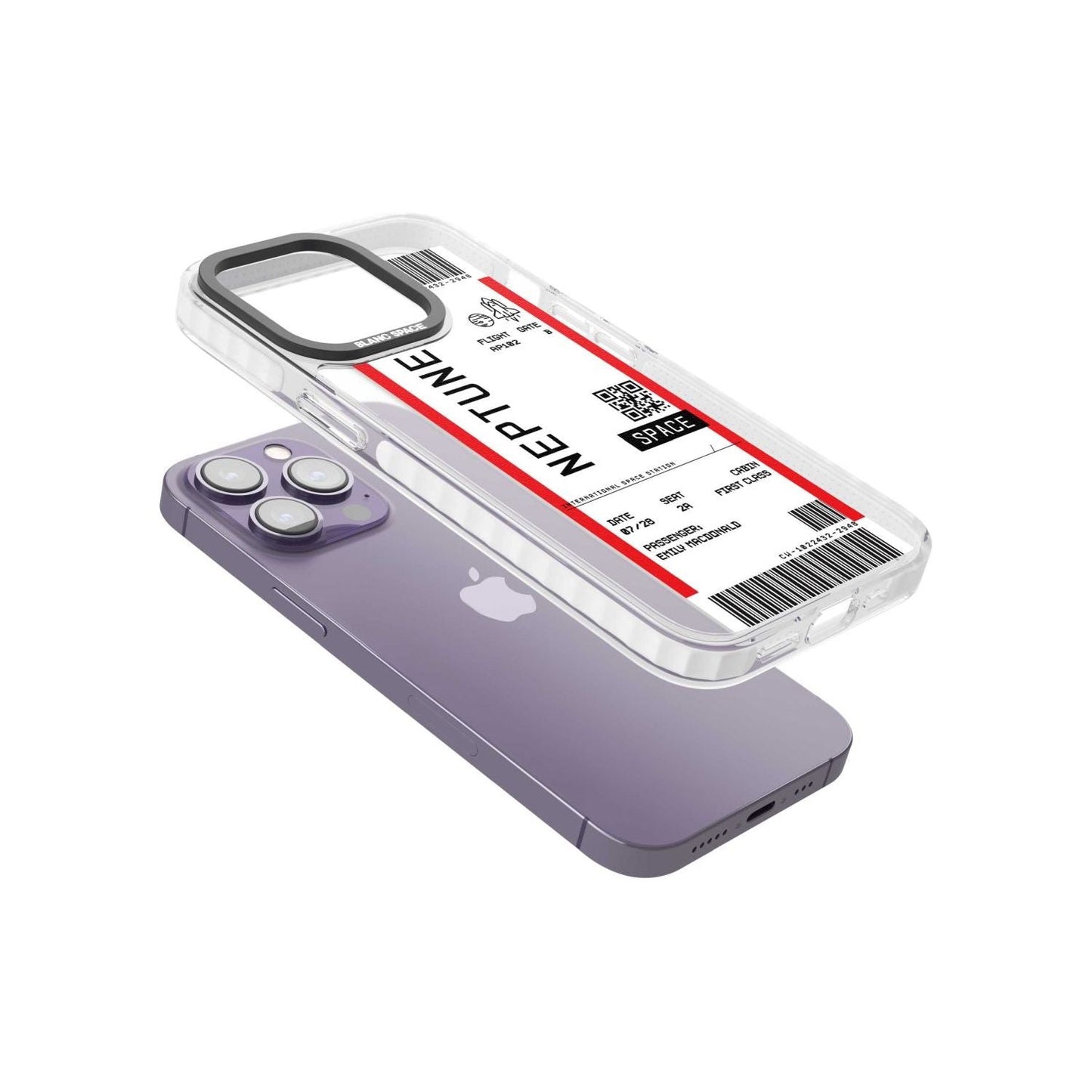 Personalisierte Neptune-Reisekarte