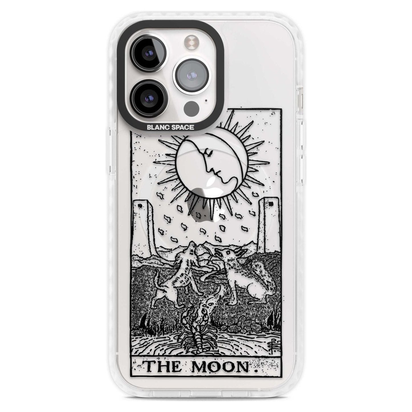 Personalised The Moon Tarot Card (Clear)