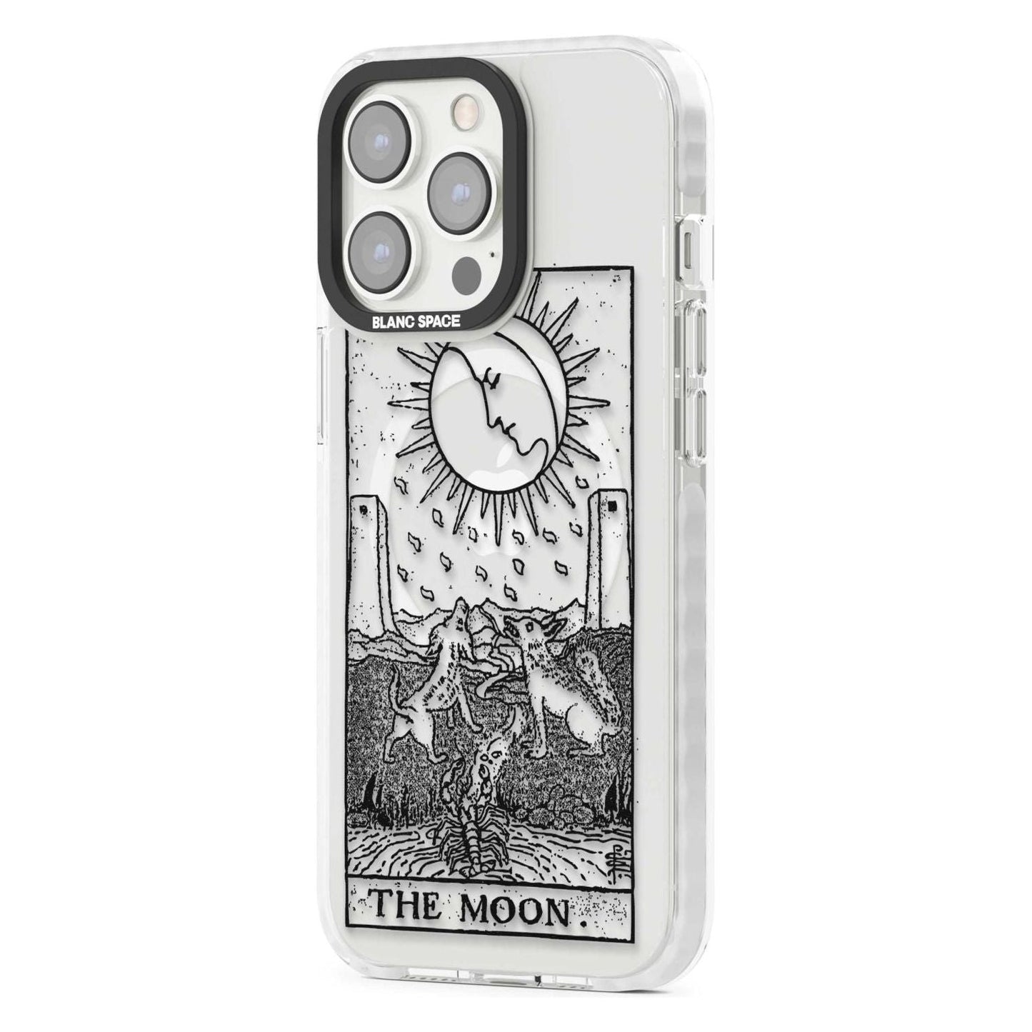 Personalised The Moon Tarot Card (Clear)