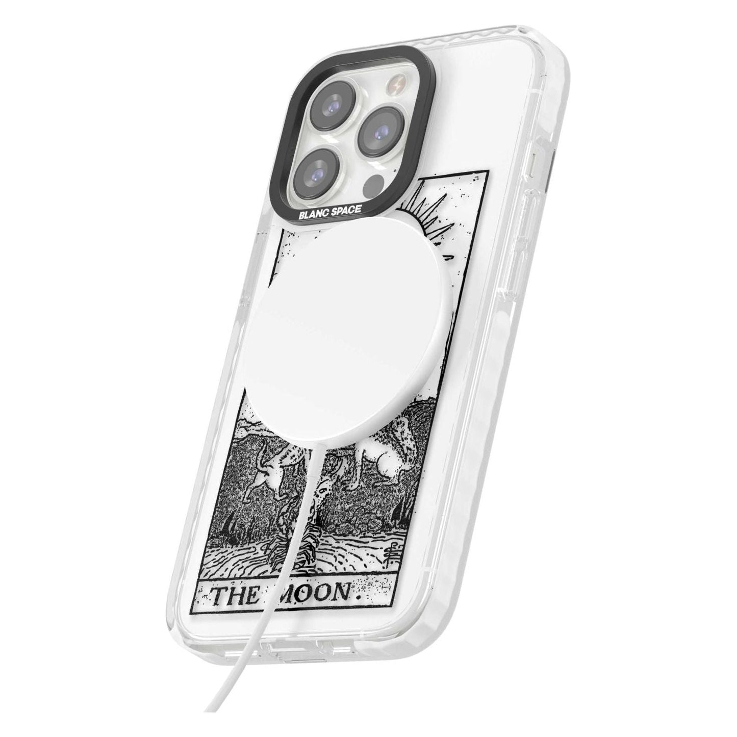 Personalised The Moon Tarot Card (Clear)