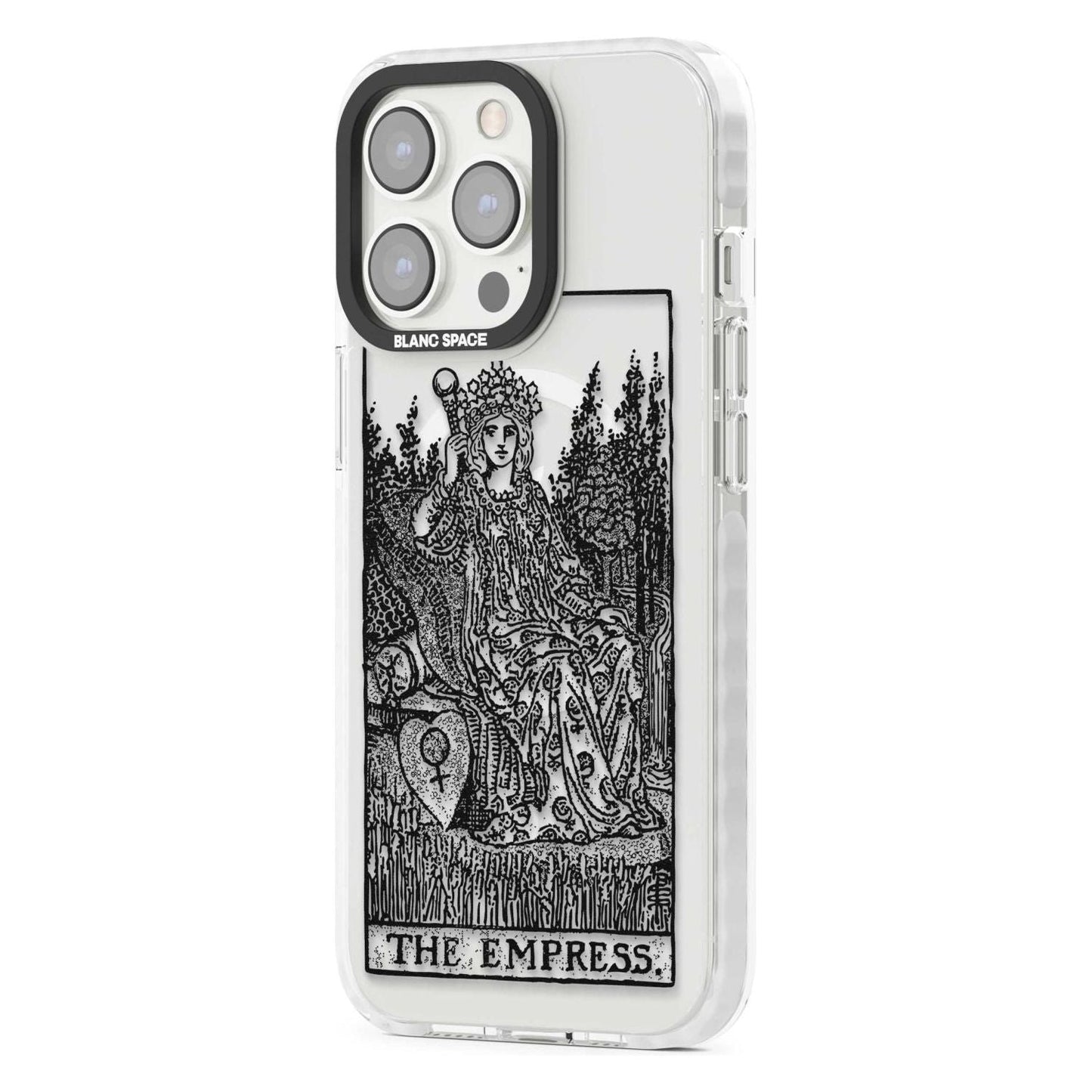 Personalisierte Tarotkarte „Die Kaiserin“ (Transparent)