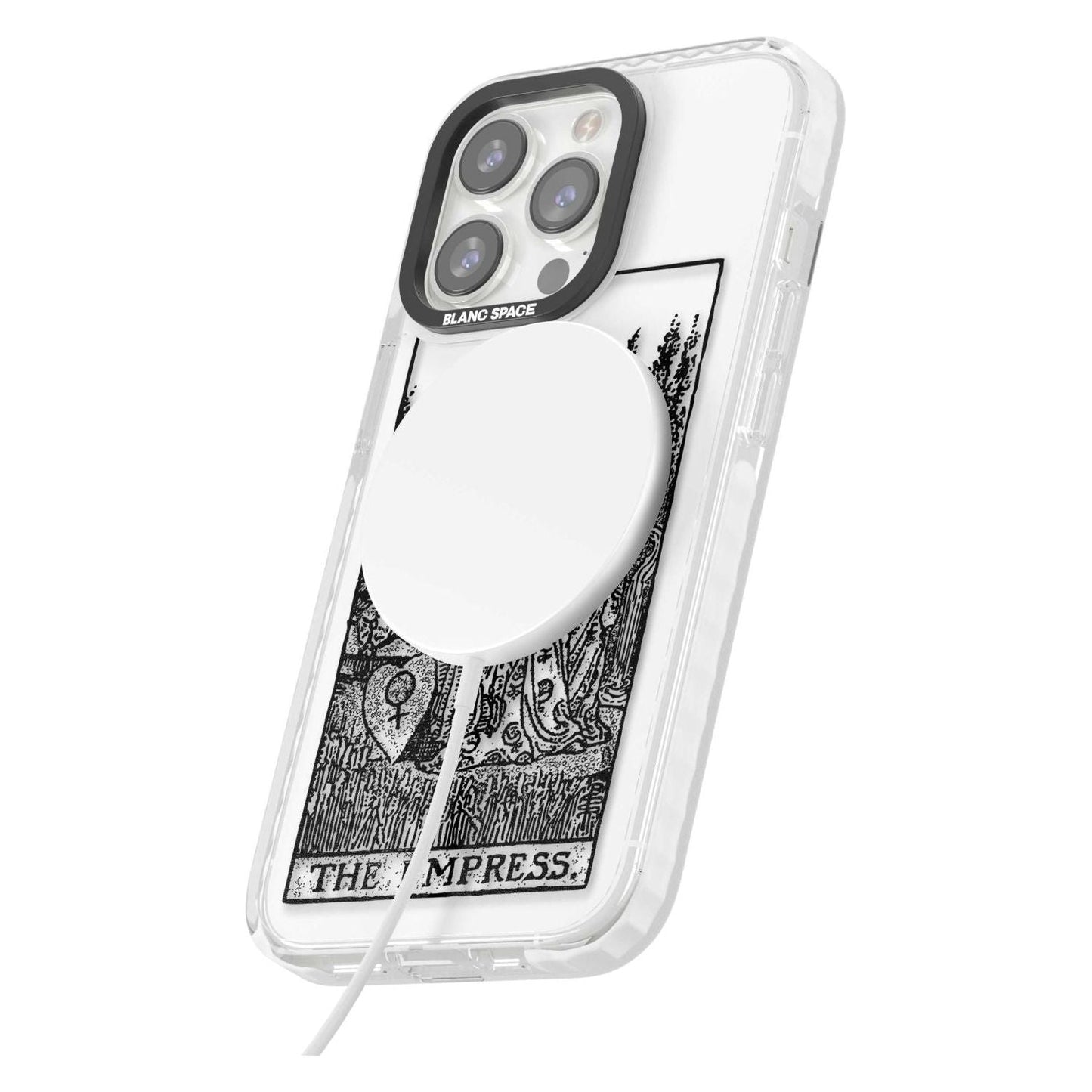 Personalisierte Tarotkarte „Die Kaiserin“ (Transparent)