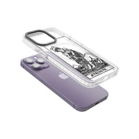 Personalisierte Stärke-Tarotkarte (Transparent)