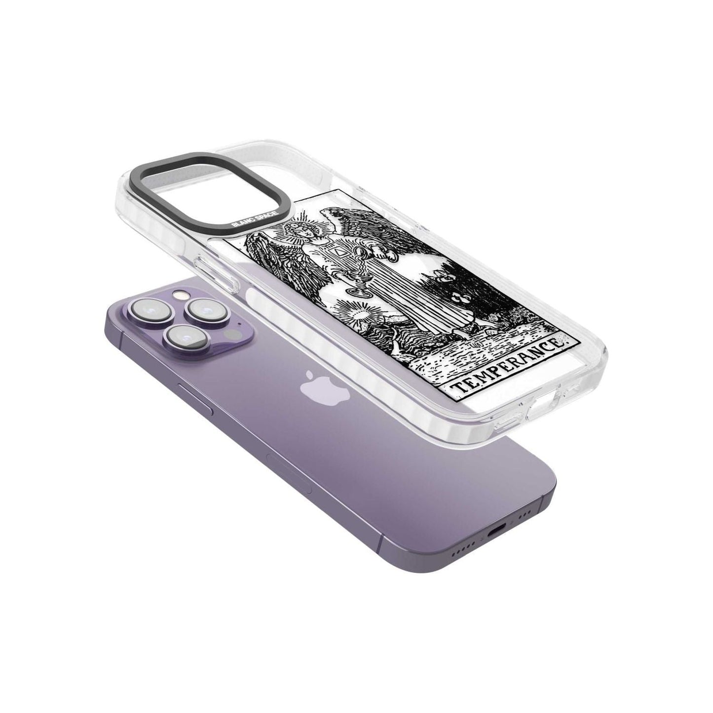 Personalisierte Temperanz-Tarotkarte (Transparent)