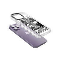 Personalisierte Temperanz-Tarotkarte (Transparent)