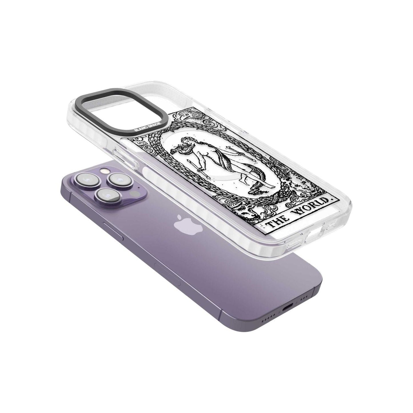 Personalisierte Welt-Tarotkarte (Transparent)