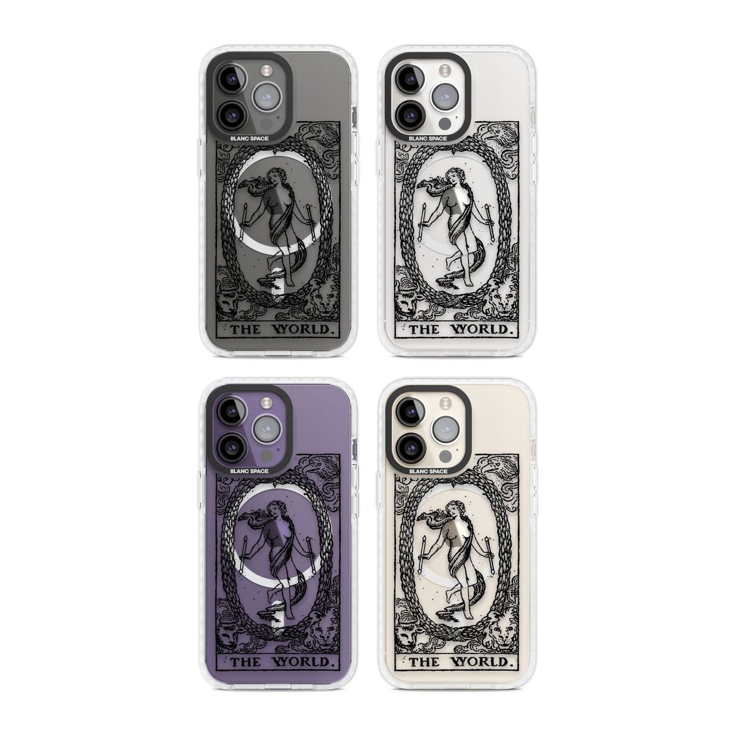 Personalisierte Welt-Tarotkarte (Transparent)