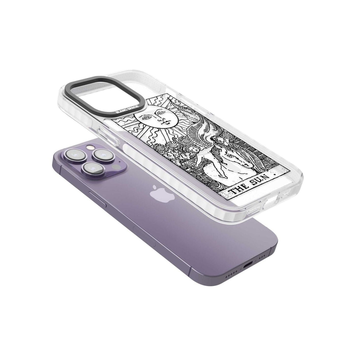 Personalised The Sun Tarot Card (Clear)