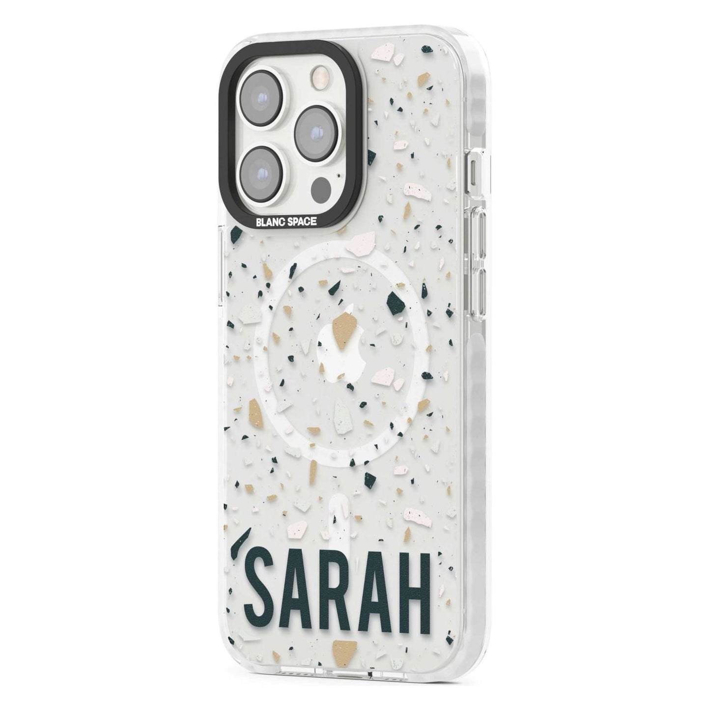 Personalised Terrazzo Blue, Pink, Brown