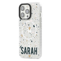 Personalised Terrazzo Blue, Pink, Brown