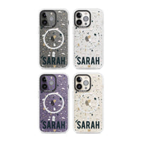 Personalised Terrazzo Blue, Pink, Brown