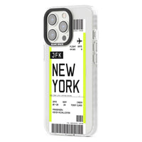 Personalised New York Boarding Pass