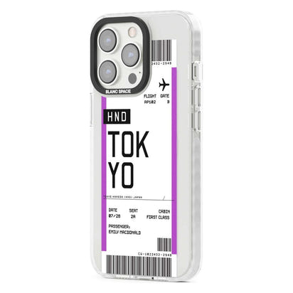 Personalised Tokyo Boarding Pass