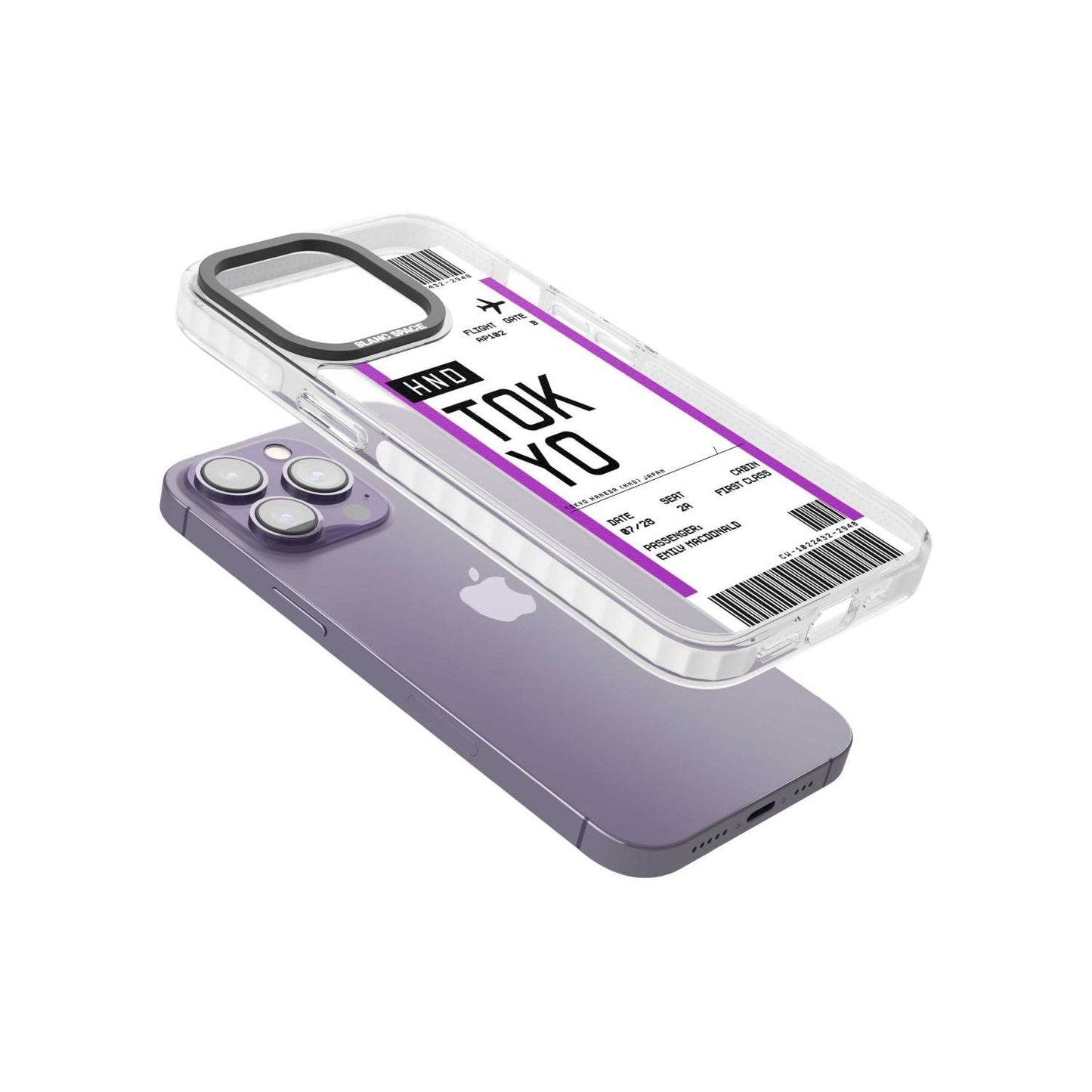 Personalised Tokyo Boarding Pass