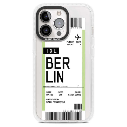 Personalised Berlin Boarding Pass