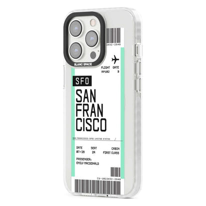 Personalised San Francisco Boarding Pass