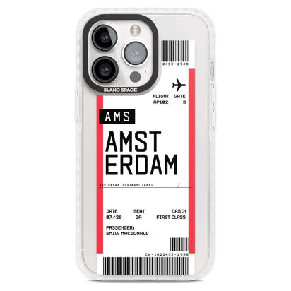 Personalised Amsterdam Boarding Pass
