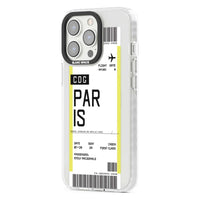 Personalised Paris Boarding Pass