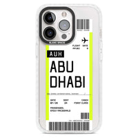 Personalised Abu Dhabi Boarding Pass