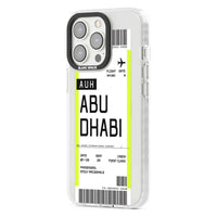 Personalised Abu Dhabi Boarding Pass