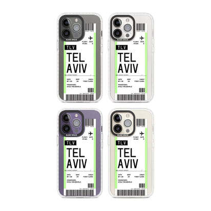 Personalisierte Bordkarte für Tel Aviv