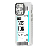 Personalised Boston Boarding Pass