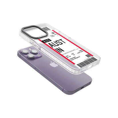 Personalised Austin Boarding Pass