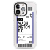 Personalised Washington D.C. Boarding Pass