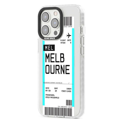 Personalised Melbourne Boarding Pass
