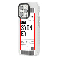 Personalised Sydney Boarding Pass