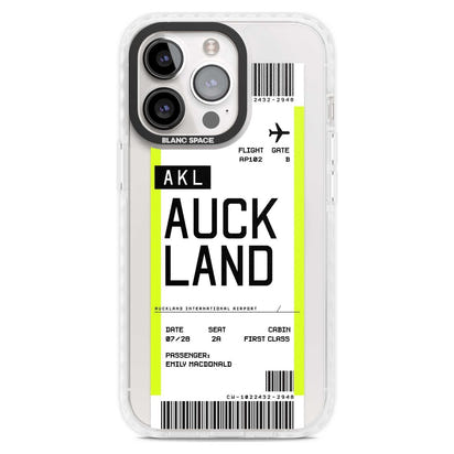 Personalised Auckland Boarding Pass