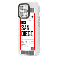 Personalised San Diego Boarding Pass